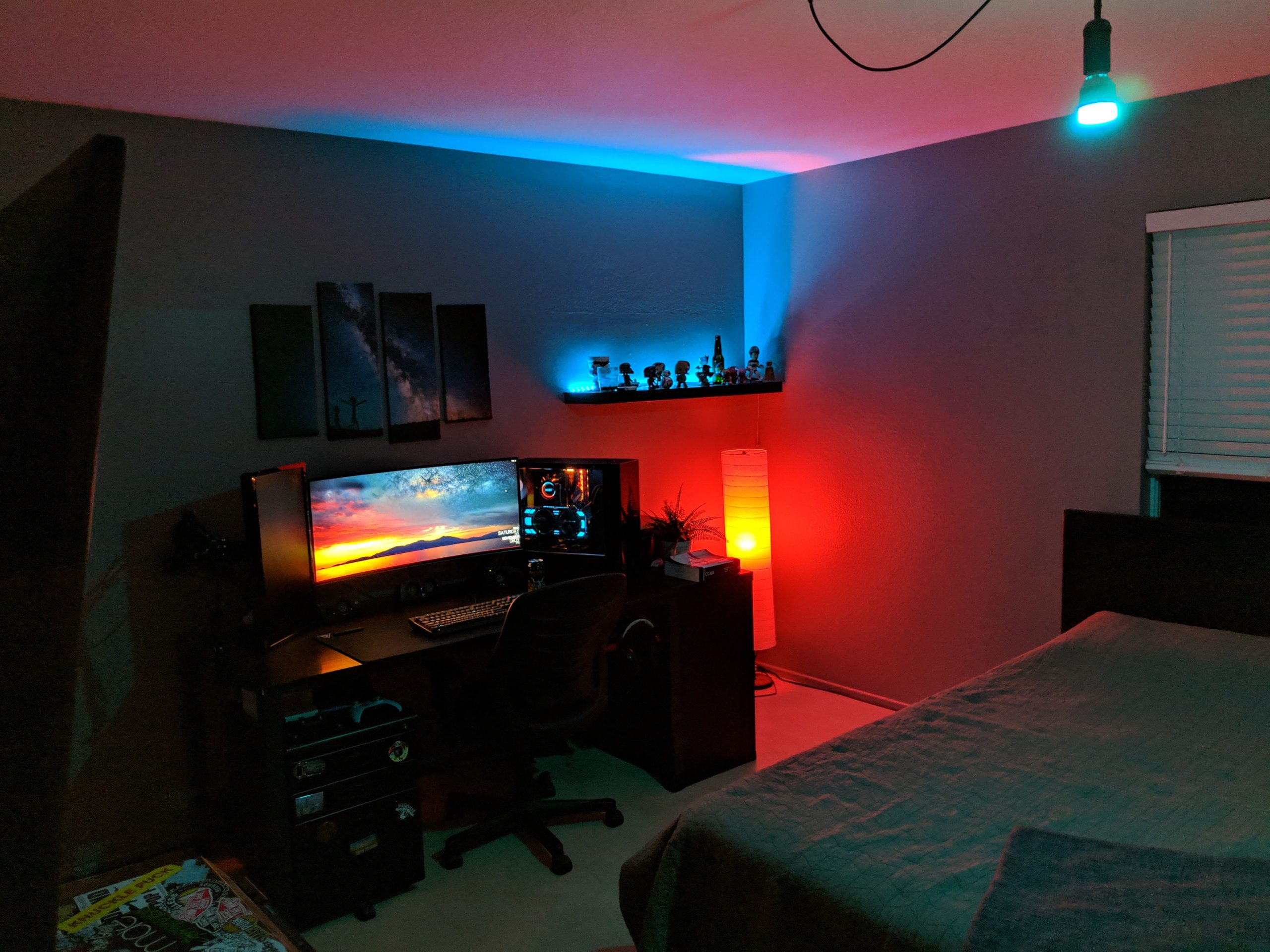 Bedroom Decorating Ideas For Gamers