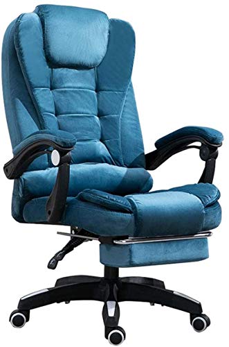 ZHEYANG Office Chair Salons Studio Flannel Fabric Swivel Video Game